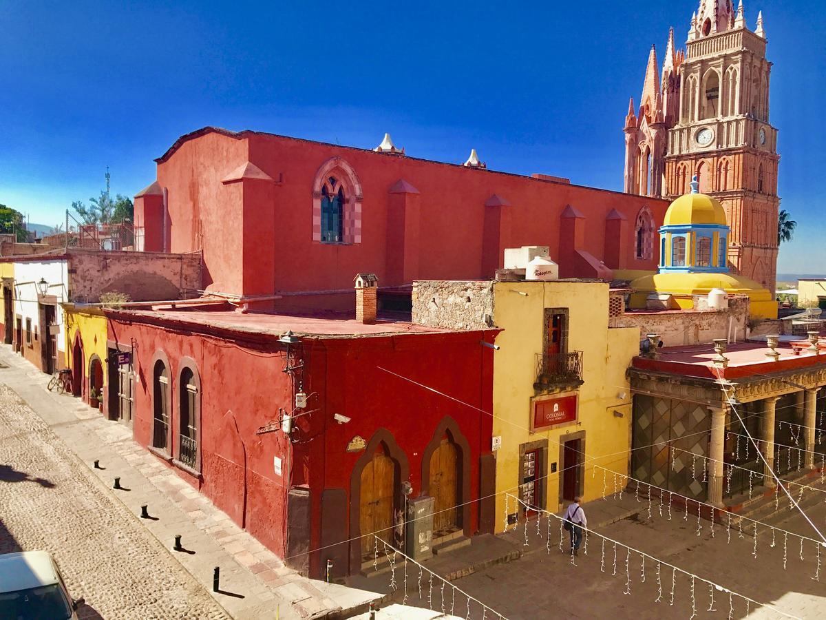 Casa Hotel Centro Antiguo San Miguel de Allende Esterno foto